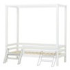 Lit mezzanine Hoppekids ECO Dream avec échelle 70x160 cm, Blanc Lit mezzanine Hoppekids ECO Dream avec échelle 70x160 cm, Blanc