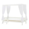 Lit mezzanine Hoppekids ECO Dream avec échelle 90x200 cm, Blanc Lit mezzanine Hoppekids ECO Dream avec échelle 90x200 cm, Blanc