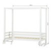 Lit mezzanine Hoppekids ECO Dream avec échelle 90x200 cm, Blanc Lit mezzanine Hoppekids ECO Dream avec échelle 90x200 cm, Blanc