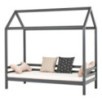 Lit Hoppekids ECO Dream House 90x200 cm, Perle Fumée