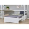 Lit MEGA Hoppekids ECO Dream 90x200 cm avec module de détente et bureau, Blanc