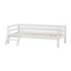 Lit junior Hoppekids ECO Dream 70x160 cm avec échelle et barrière de lit, blanc Lit junior Hoppekids ECO Dream 70x160 cm avec échelle et barrière de lit, blanc
