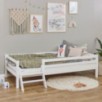 Lit junior Hoppekids ECO Dream 90x200 cm avec échelle et barrière de lit, blanc Lit junior Hoppekids ECO Dream 90x200 cm avec échelle et barrière de lit, blanc