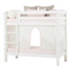 Lit superposé de luxe ECO Hoppekids 70x160 cm, Blanc Lit superposé de luxe ECO Hoppekids 70x160 cm, Blanc