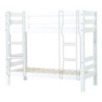 Lit superposé de luxe ECO Hoppekids 70x160 cm, Blanc Lit superposé de luxe ECO Hoppekids 70x160 cm, Blanc