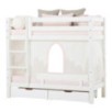 Lit superposé de luxe ECO Hoppekids 70x160 cm, Blanc Lit superposé de luxe ECO Hoppekids 70x160 cm, Blanc