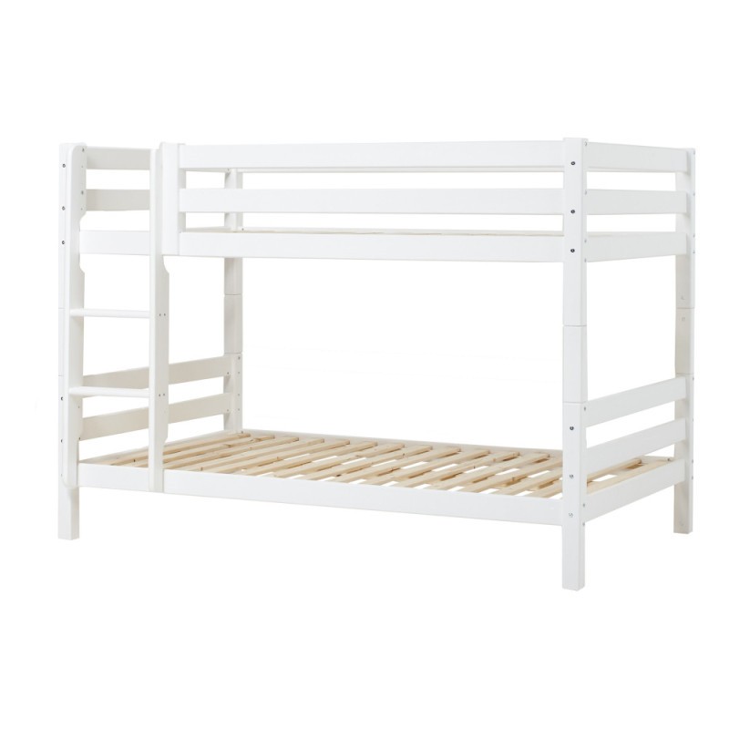 Lit superposé de luxe ECO Hoppekids 120x200 cm, blanc