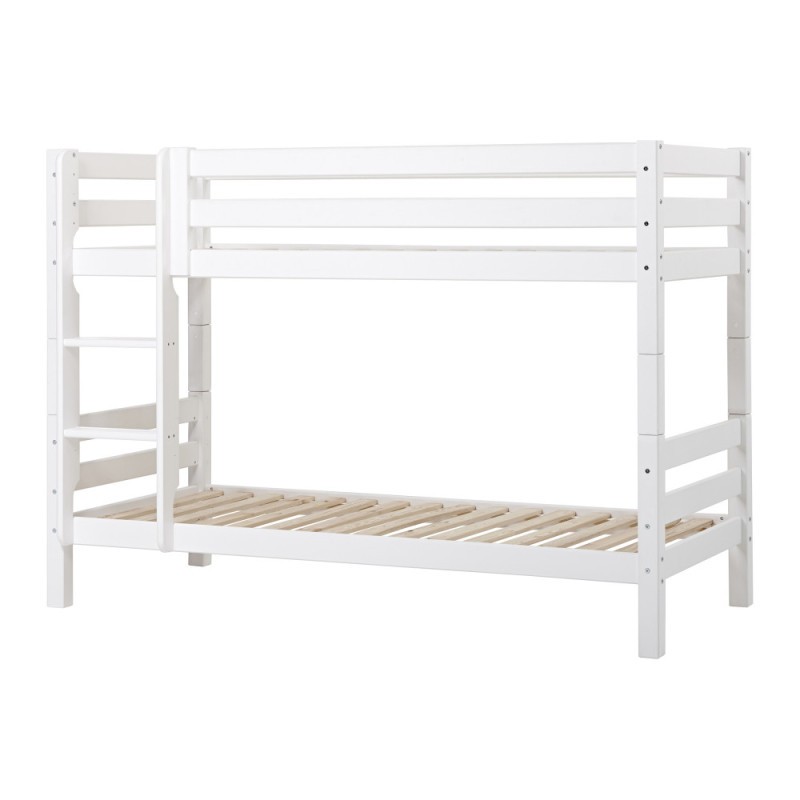 Lit superposé de luxe écologique Hoppekids 90x200 cm, blanc