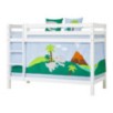 Lit superposé de luxe écologique Hoppekids 90x200 cm, blanc