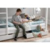 Lit superposé de luxe écologique Hoppekids 90x200 cm, blanc
