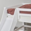 Lit mi-hauteur Hoppekids ECO Dream 90x200 cm avec toboggan, Blanc Lit mi-hauteur Hoppekids ECO Dream 90x200 cm avec toboggan, Blanc