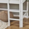 Lit mi-hauteur Hoppekids ECO Dream 70x160 cm avec toboggan, Blanc