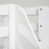 Lit mi-hauteur Hoppekids ECO Dream 70x160 cm avec toboggan, Blanc
