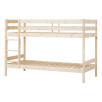 Lit superposé ECO Comfort 90x200 cm avec lattes, bois naturel
