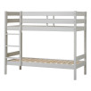 Lit superposé ECO Comfort 90x200 cm avec lattes, Gris Pigeon Lit superposé ECO Comfort 90x200 cm avec lattes, Gris Pigeon