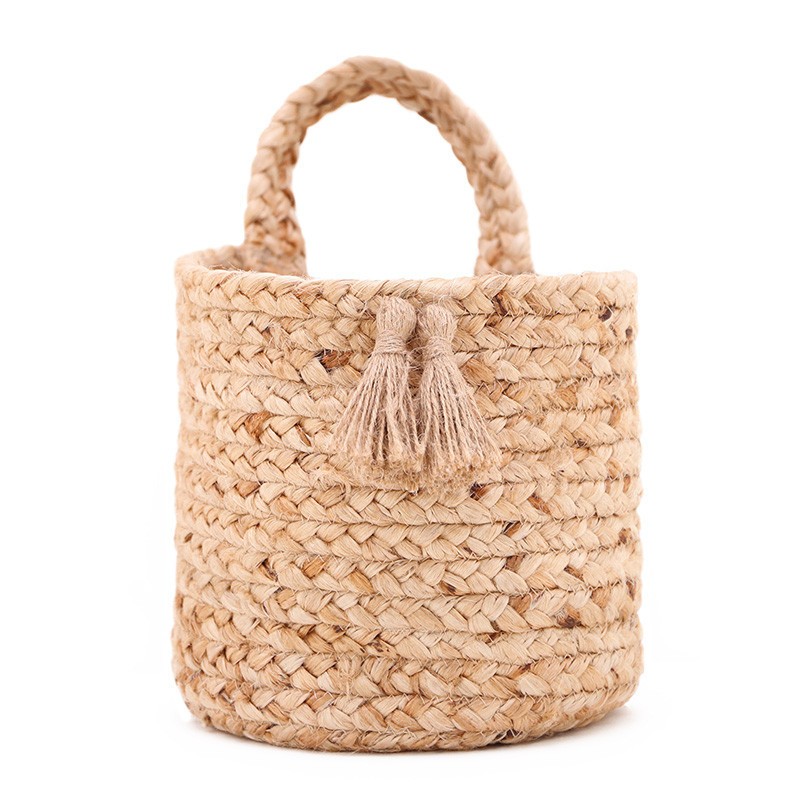 Panier de rangement jute à suspendre Oslo Panier de rangement jute à suspendre Oslo