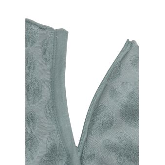 Gigoteuse avec Manches Amovibles 70cm Jacquard - Sea Green