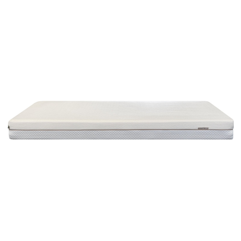 Matelas à ressorts réversible avec housse en coton 200x140