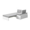 Module de couchage pour lit mezzanine Casa blanc Module de couchage pour lit mezzanine Casa blanc