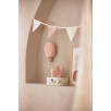 Ligne de drapeau 200x17cm Rose / Ivoire