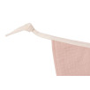 Ligne de drapeau 200x17cm Rose / Ivoire