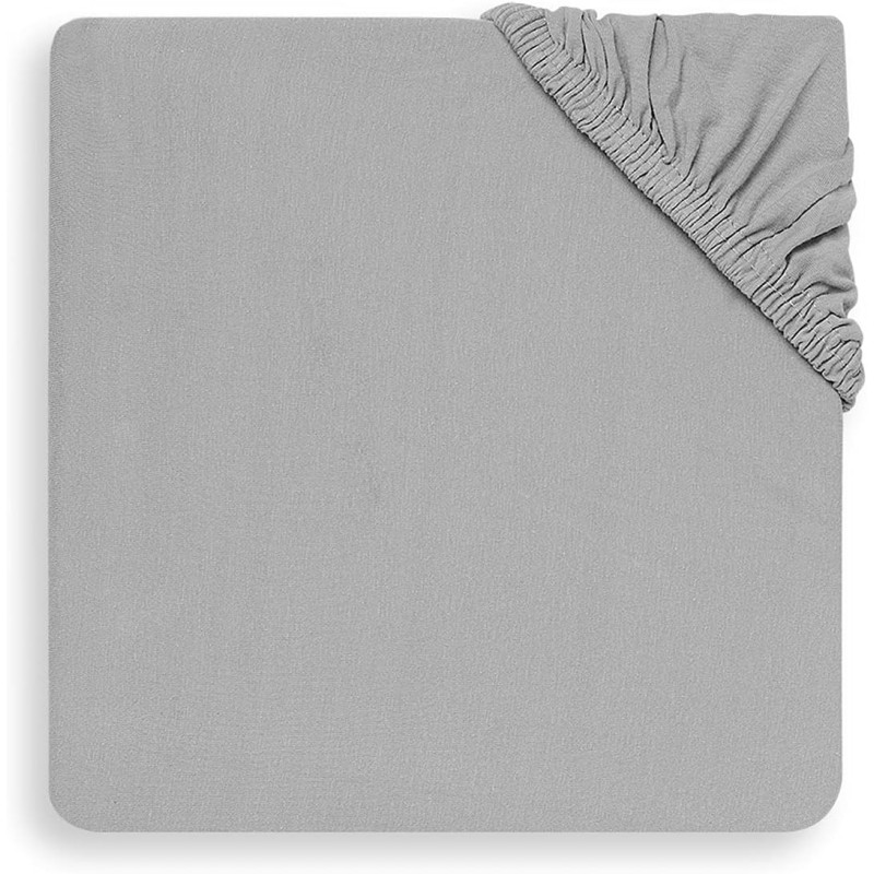 Drap-housse Jersey 70x140/75x150cm - Soft Grey