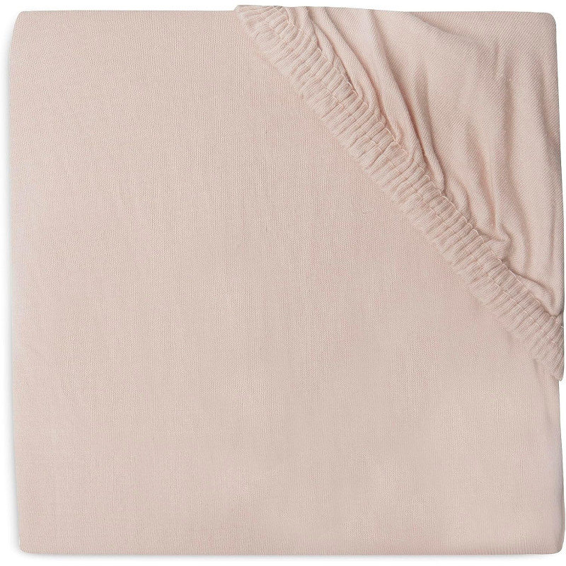 Drap-housse Jersey 70x140/75x150cm - Pale Pink