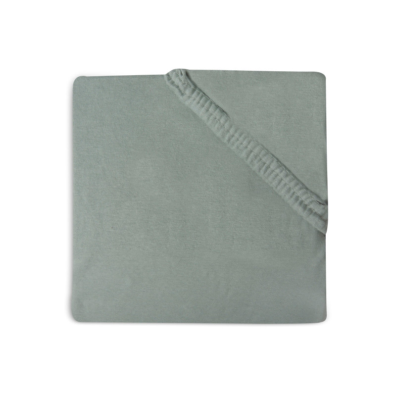 Drap-housse Jersey 70x140/75x150cm - Ash Green