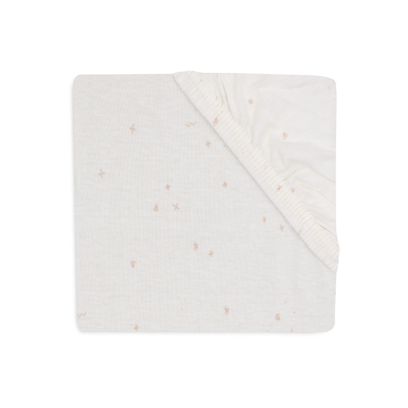 Drap-housse Jersey 70/75x140/150cm Twinkling - Wild Rose