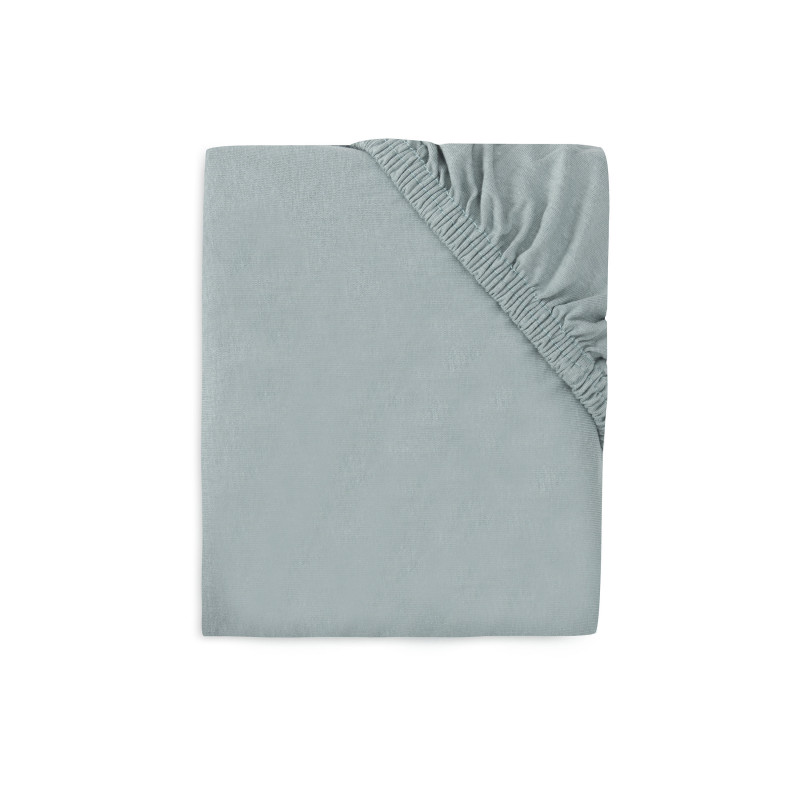 Drap-housse Jersey 70/75x140/150cm - Sea Green