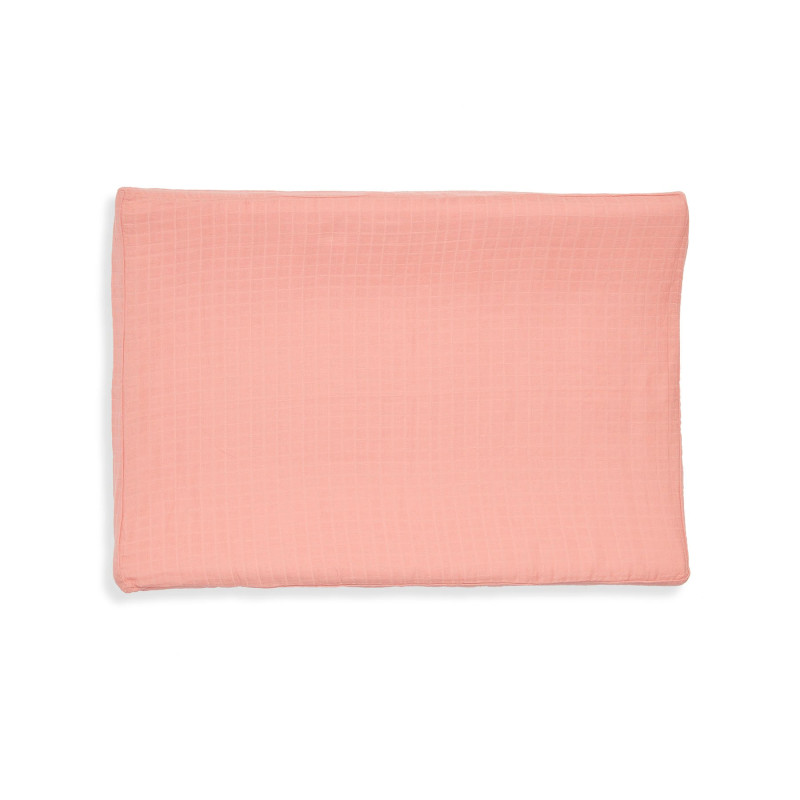 Housse matelas à Langer Wrinkled Coton 50x70cm - Rosewood