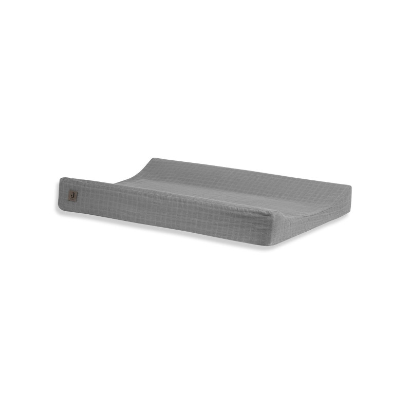 Housse matelas à Langer Wrinkled Coton 50x70cm - Storm Grey