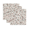 Serviette Gaze de Coton - Retro Flowers - 3 Unités Serviette Gaze de Coton - Retro Flowers - 3 Unités