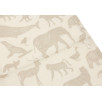 Serviette Gaze de Coton Animals - Nougat - 3 Unités Serviette Gaze de Coton Animals - Nougat - 3 Unités