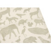 Serviette Gaze de Coton Animals - Olive Green - 3 Unités Serviette Gaze de Coton Animals - Olive Green - 3 Unités
