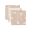 Serviette Gaze de Coton Twig - Wild Rose - 3 Unités
