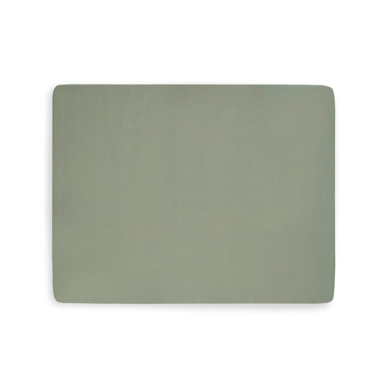 Drap-housse Jersey matelas de parc 75x95cm - Ash Green