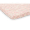 Drap-housse Jersey matelas de parc 75x95cm Snake - Pale Pink Drap-housse Jersey matelas de parc 75x95cm Snake - Pale Pink