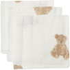 Serviette Gaze de Coton - Teddy Bear - 3 Unités Serviette Gaze de Coton - Teddy Bear - 3 Unités