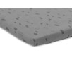 Drap-housse Jersey matelas de parc 75x95cm Spot - Storm Grey Drap-housse Jersey matelas de parc 75x95cm Spot - Storm Grey