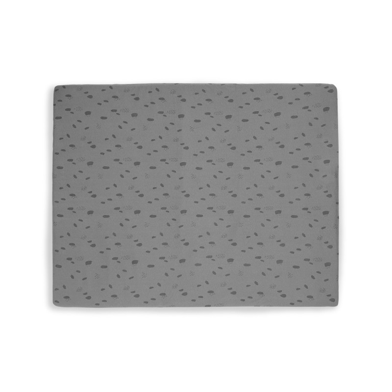 Drap-housse Jersey matelas de parc 75x95cm Spot - Storm Grey