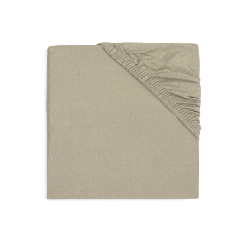Drap-housse Jersey matelas de parc 75x95cm - Olive Green