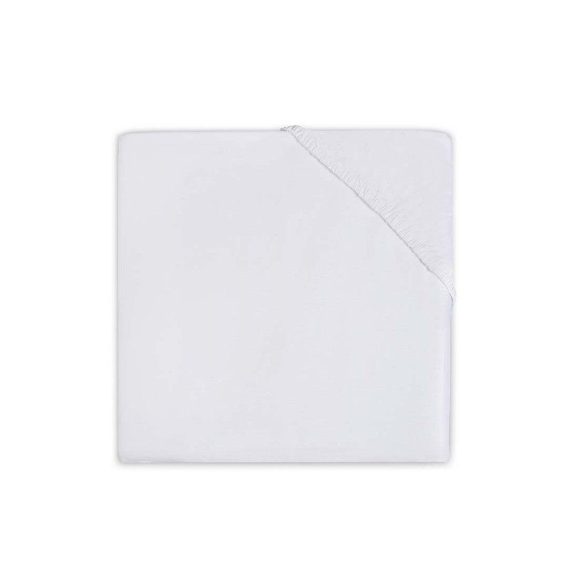 Drap-housse Molleton 50x90cm - Blanc