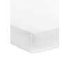Drap-housse Molleton 50x90cm - Blanc