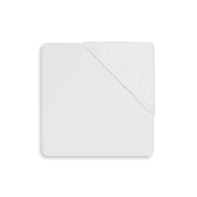 Drap-housse Molleton 60x120cm - Blanc