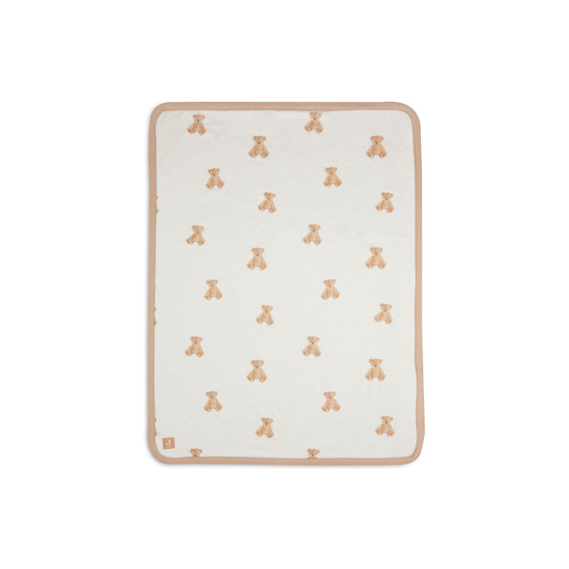 Couverture Lit de Bébé Jersey 100x150cm - Teddy Bear