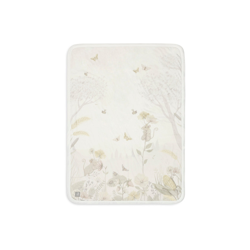 Couverture Lit de Bébé 100x150cm - Dreamy Mouse/Velvet Fleece