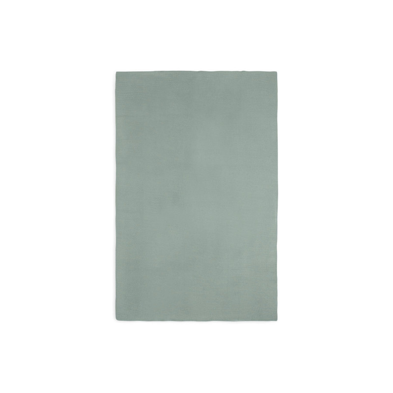 Couverture Berceau 75x100cm Basic Knit - Forest Green