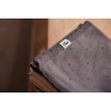 Couverture Berceau 75x100cm Pointelle - Storm Grey - GOTS Couverture Berceau 75x100cm Pointelle - Storm Grey - GOTS