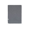 Couverture Berceau 75x100cm Pointelle - Storm Grey - GOTS Couverture Berceau 75x100cm Pointelle - Storm Grey - GOTS